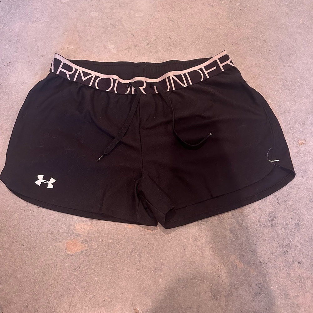 Under Armour Women's Black Athletic Shorts